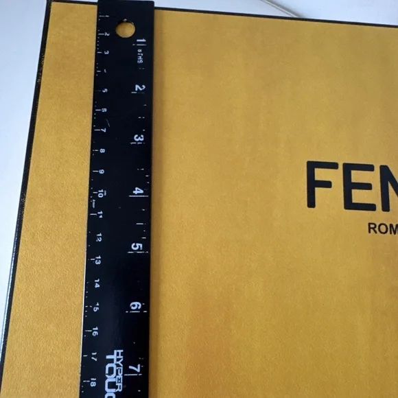 FENDI Shoe Box with Tissue Paper - Picture 6 of 12
